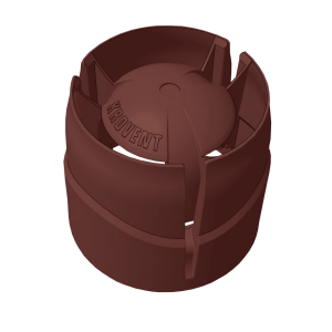 Колпак Krovent Hupcap 110 new красный