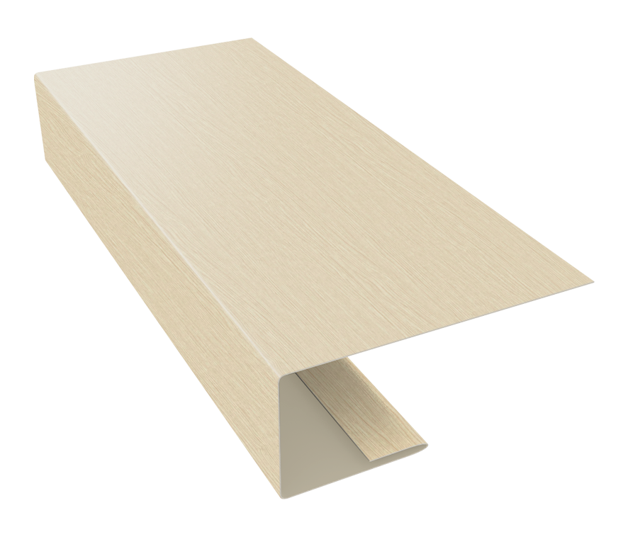J-Профиль 18мм 0,45 Print Elite Milky Wood TwinColor (2м)