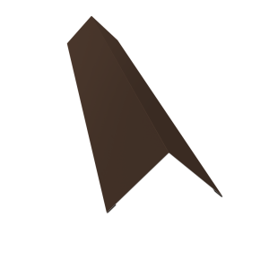 Угол внешний 110х110 0,45 Drap-double TX RAL 8017 шоколад (3м)