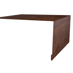 Планка околооконная простая 250х75 0,4 Print Premium Cherry Wood Fresh TwinColor (3м)
