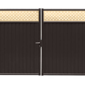 Ворота Estet Plus 2,0х3,6 RAL RR32/1014