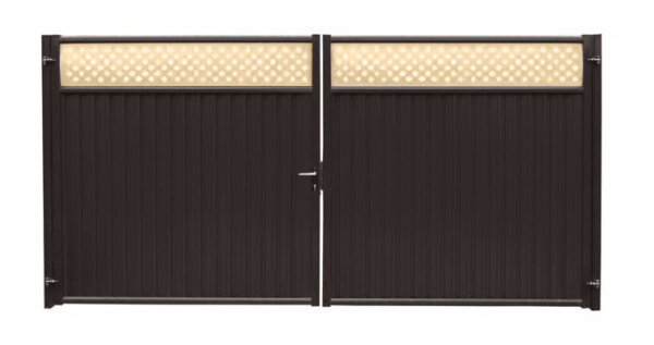 Ворота Estet Plus 2,0х3,6 RAL RR32/1014