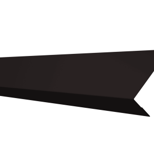 Ламель обратная 50 забора жалюзи Texas 0,5 Satin с пленкой RAL 9005 черный