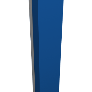 Крепежная планка нижняя Texas 0,5 Satin RAL 5005 сигнальный синий (2,5м)