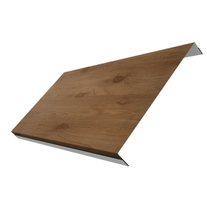 Ламель обратная 200 забора жалюзи Texas 0,45 Print Premium с пленкой Pine Wood Fresh