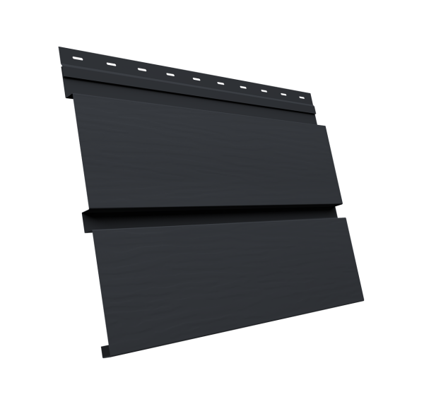 Квадро брус 3D 0,45 Drap TwinColor с пленкой RAL 7024 мокрый асфальт