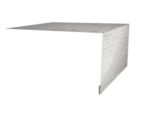 Планка околооконная простая 250х50 0,45 Print Elite Snow Wood TwinColor (3м)