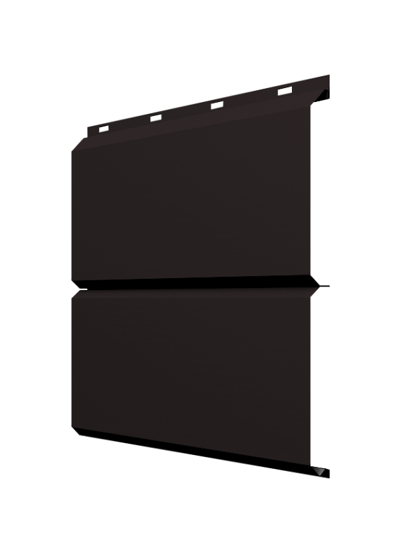 ЭкоБрус new 0,45 Drap TR с пленкой RAL 9005 черный