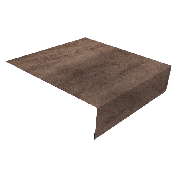 Планка околооконная простая 200х75 0,45 Print Premium Almond Wood Fresh (3м)
