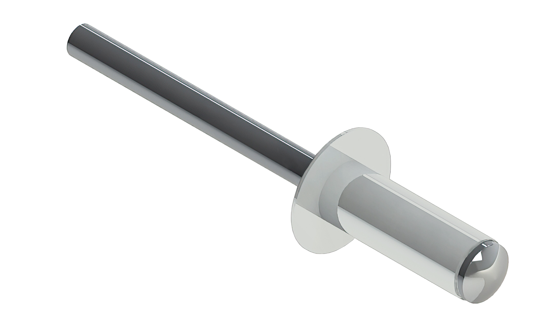 Заклёпка вытяжная Daxmer 3,2х8 RAL 9003 (20х1000шт) ал/ст