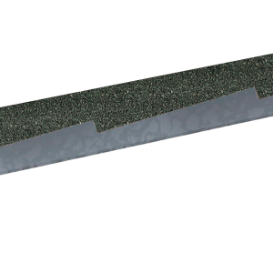 Планка фронтонная резная правая Gerard 1,2м (сталь), цвет 131