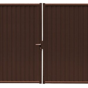 Ворота Estet 1,65х3,6 RAL 8017