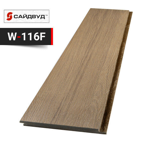 Фиброцементный сайдинг SidWood клик 200х10мм на целлюлозе W116 F (3м)