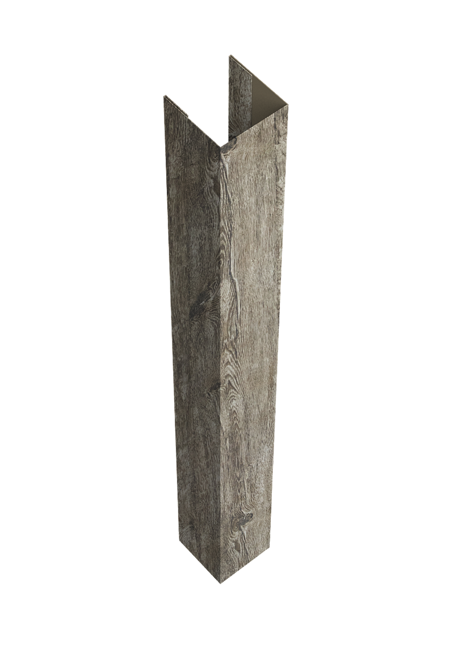 Стойка жалюзи Texas для монтажа без крепежного вкладыша 0,45 Print Elite Nordic Wood TwinColor (1,8м)