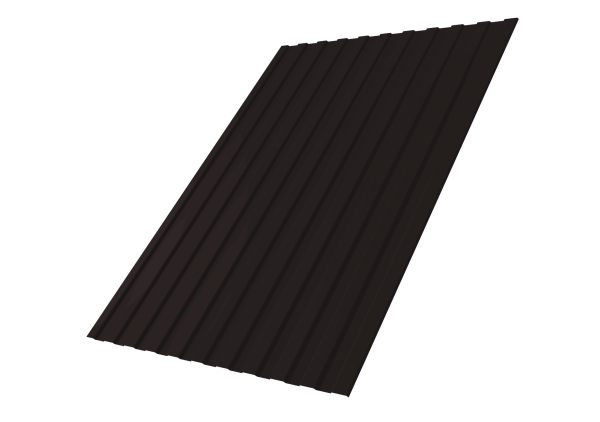 Профнастил С8A v01 0,5 Drap RAL 9005 черный