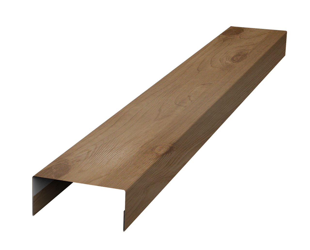 Крышка 45х20 жалюзи Texas 0,45 Print Premium Pine Wood Fresh (2,5м)