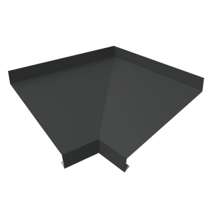 Угол отлива внутренний 150 0,5 Drap с пленкой RAL 7016 антрацитово-серый