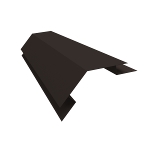 Планка угла внешнего сложного 135 градусов Экобрус Grand Line 0,45 Drap-double TX RR 32 темно-коричневый (3м)