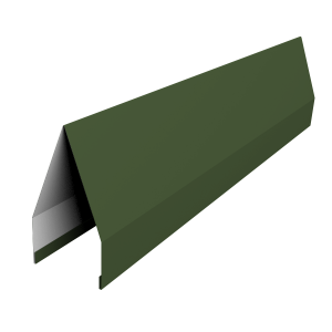 Ламель забора жалюзи Tokyo new 0,5 Satin Matt TX RAL 6020 хромовая зелень