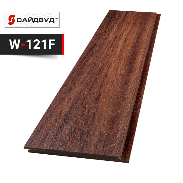 Фиброцементный сайдинг SidWood клик 200х10мм на целлюлозе W121 F (3м)