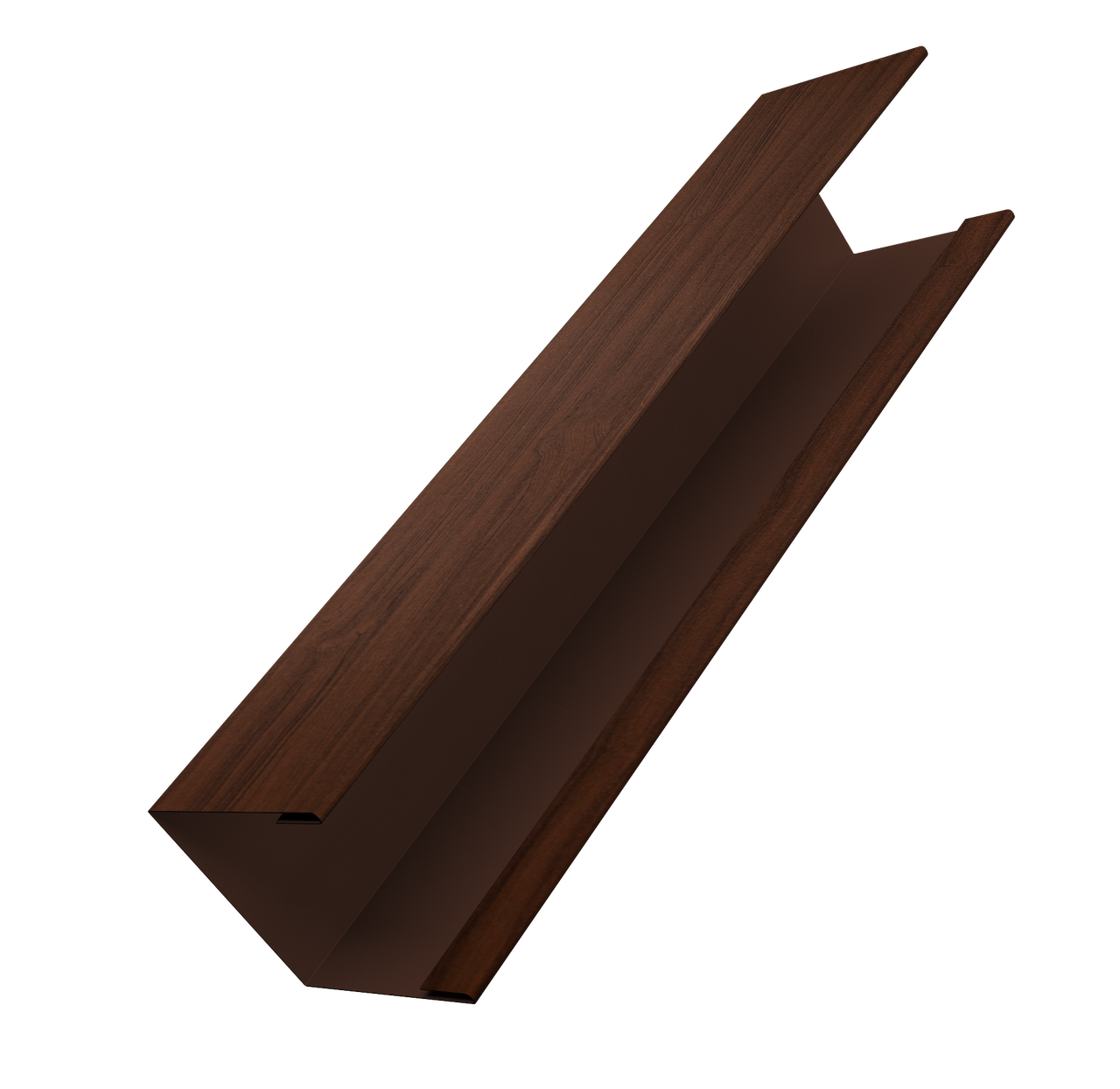 Крышка жалюзи Milan Slim 0,45 Print Elite Choco Wood TwinColor (2м)