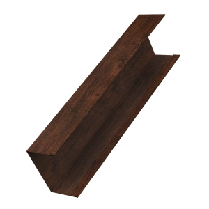 Крышка жалюзи Milan, Tokyo (для калиток, ворот) 0,45 Print-double Premium Cherry Wood Dark F (2,5м)