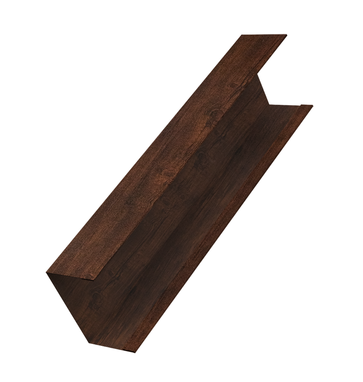 Крышка жалюзи Milan, Tokyo (для калиток, ворот) 0,45 Print-double Premium Cherry Wood Dark F (2м)