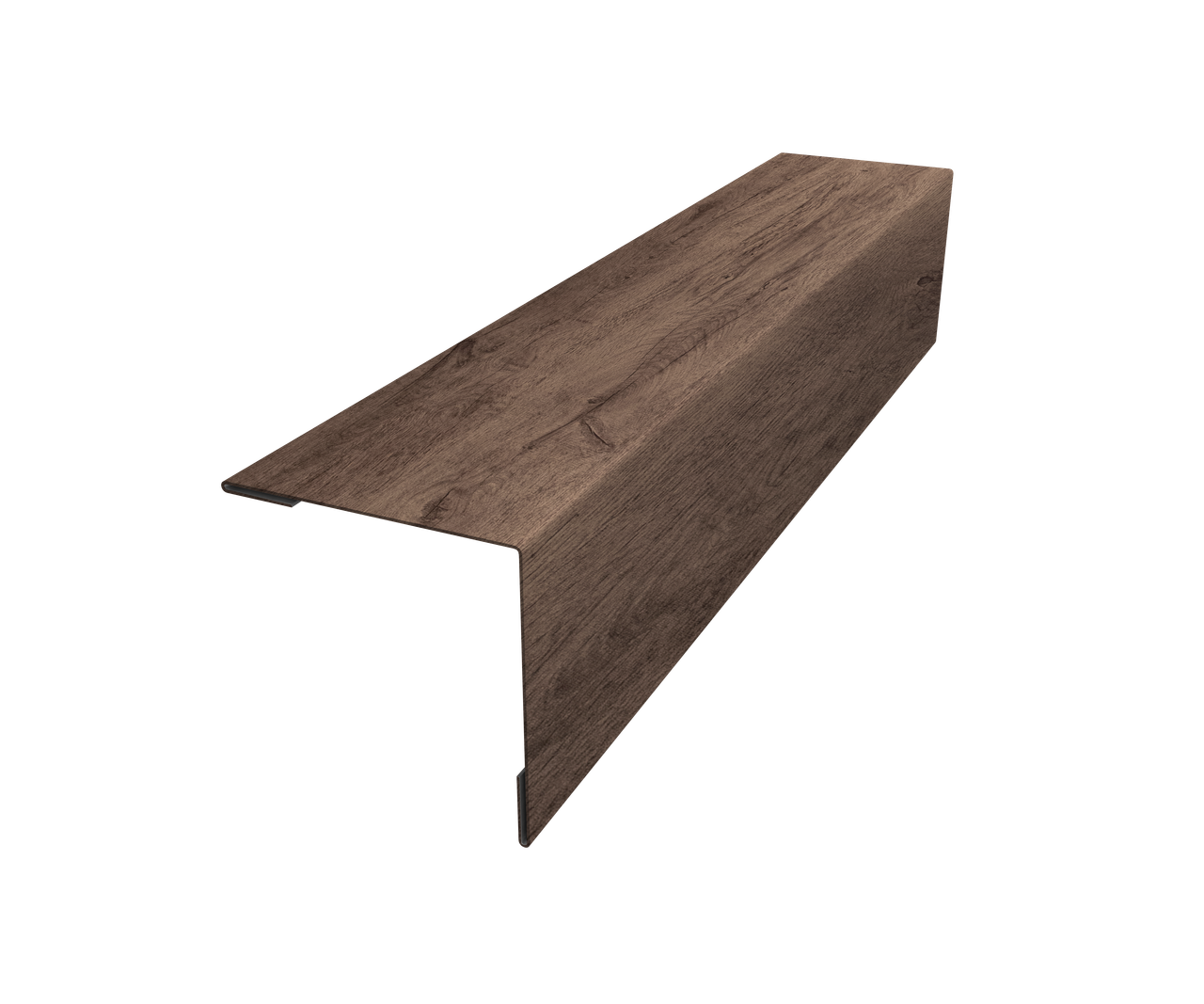 Планка завершающая 50х50 жалюзи Milan 0,45 Print Premium Almond Wood Fresh (3м)