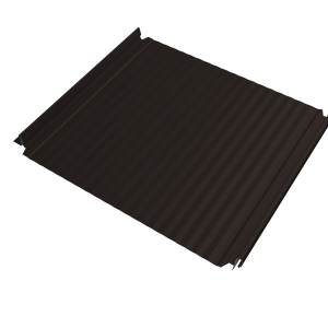 Кликфальц Double Pro Gofr Grand Line 0,45 Drap TR с пленкой на замках RR 32 темно-коричневый