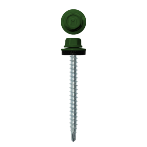 Саморез кровельный Daxmer 4,8х50 (150шт) сверло №1 RAL 6002