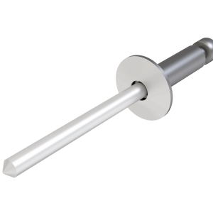 Заклёпка вытяжная Daxmer 4,8х21х14 (200шт) нерж/нерж RAL 9003