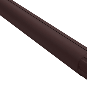 Труба круглая GL PU Matt 90 мм 3 м RAL 9005 черный