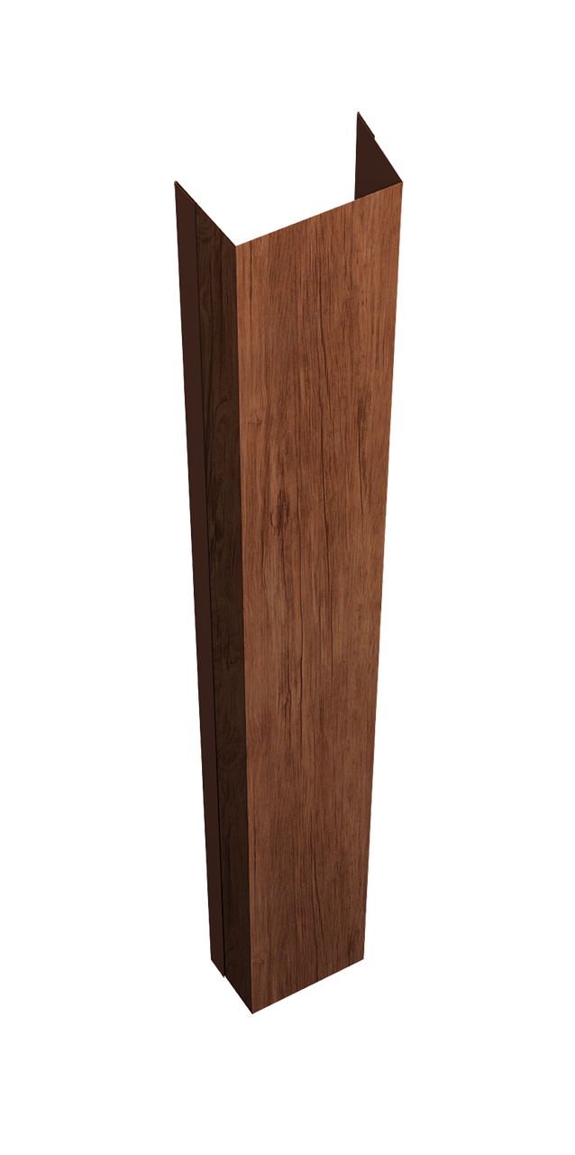 Крепежная планка нижняя Texas 0,45 Print Premium Rowan Fresh TwinColor (3м)