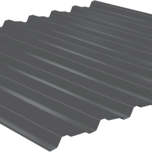 Профнастил Estet C19 0,5 PE-Double RAL 7024 мокрый асфальт