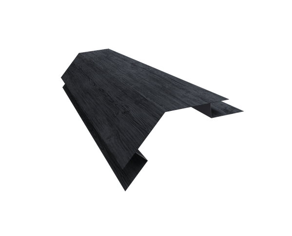 Угол внешний сложный 75х75 135 градусов 0,45 Print Premium Grey Wood TwinColor (2м)