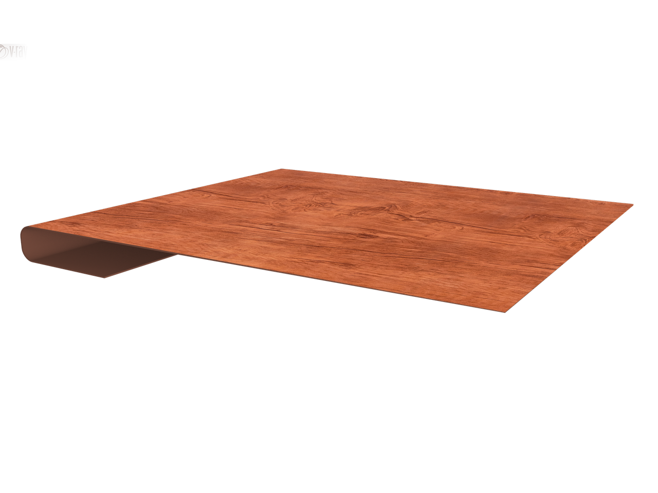 Планка завершающая 0,45 Print Premium Rowan Wood Intense FTC (2м)