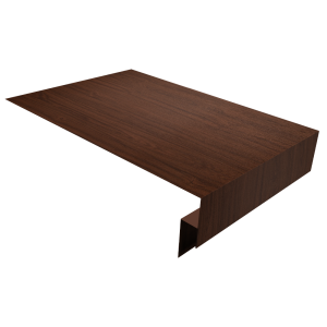 Планка околооконная сложная 250х50х18 (j-фаска) 0,45 Print Elite Choco Wood TwinColor (2м)