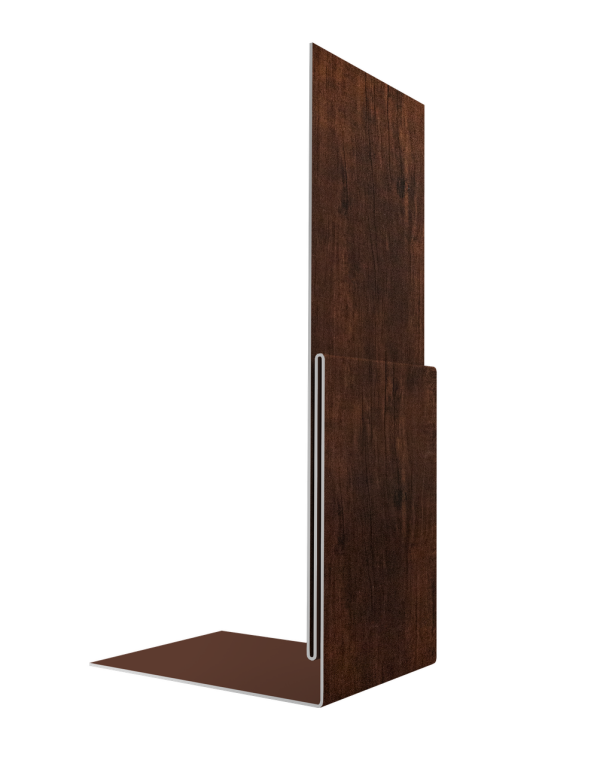 Планка приемная оконная 0,4 Print Premium Cherry Wood Dark FTC (3м)