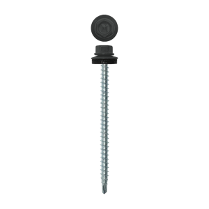 Саморез кровельный Daxmer 4,8х70 (100шт) сверло №1 RAL 7016