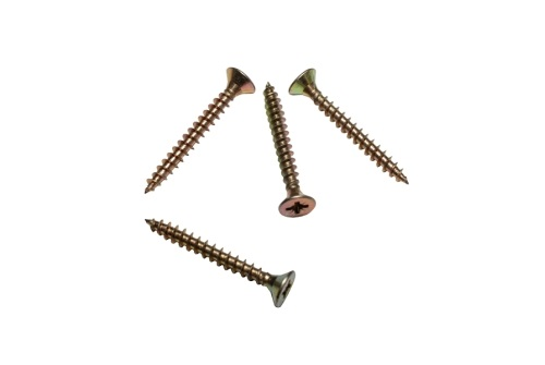 Саморез Rizzel Pz 6,0х60 (250шт) шлиц Pz2 желтый цинк (короб)