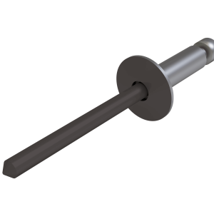 Заклёпка вытяжная Daxmer 3,2х10 (1000шт) нерж/нерж RAL 8019
