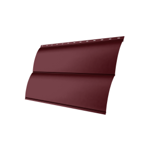 Блок-хаус new 0,5 Satin Matt TX с пленкой RAL 3005 красное вино