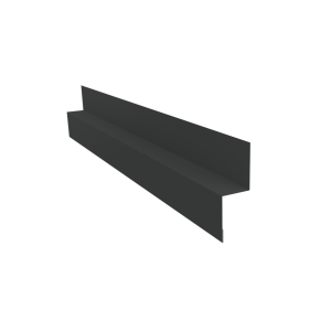 Отлив для сегментного кожуха на трубу 0,45 Drap RAL 7016 антрацитово-серый (3м)