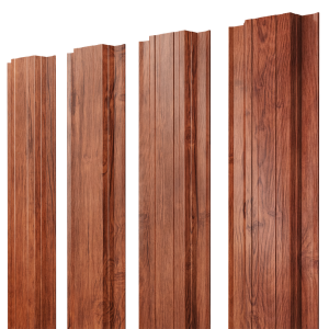 Штакетник Прямоугольный с прямым резом 0,45 Print Premium Rowan Wood Intense FTC