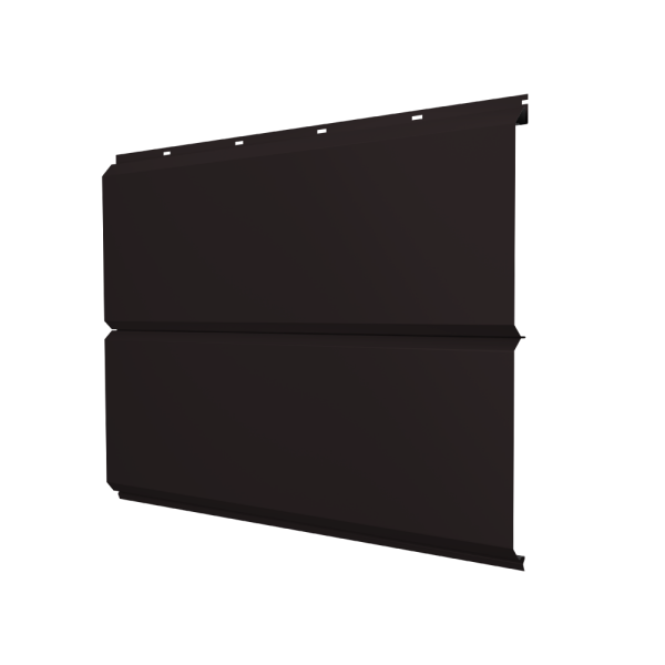 ЭкоБрус new 0,5 Drap с пленкой RAL 9005 черный