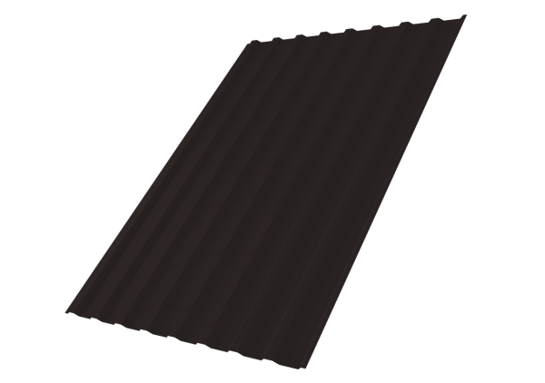 Профнастил С20B 0,45 Drap TR с пленкой RAL 9005 черный
