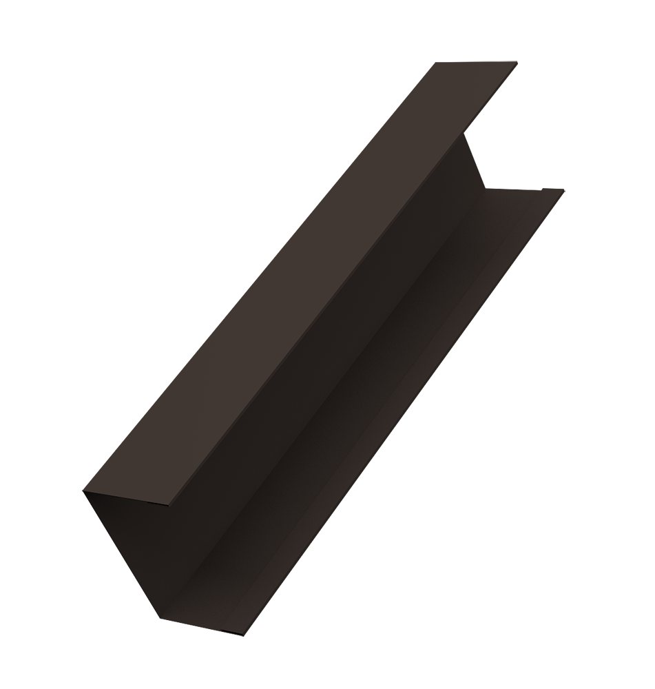 Крышка жалюзи Milan, Tokyo (для калиток, ворот) 0,45 Drap-double TX RR 32 темно-коричневый (3м)