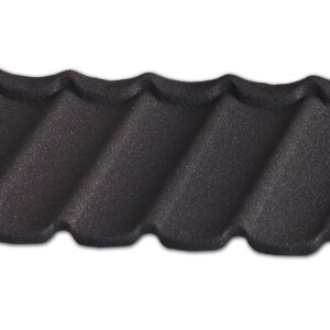 Лист композитной черепицы Gerard Diamant deep black