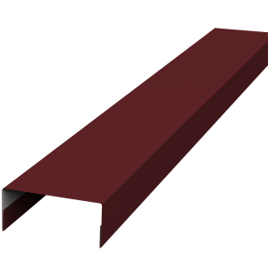 Крышка 45х20 жалюзи Texas 0,5 Satin Matt TX RAL 3005 красное вино (2м)