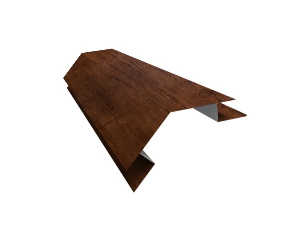 Планка угла внешнего сложного 135 градусов Блок-Хаус new Grand Line 0,45 Print Premium Cherry Wood Fresh TwinColor (2м)
